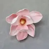 Atmosfera Estilo Férias de Verão Doce Simulação Magnólia Grampo de Cabelo Grampo de Cabelo Acessórios de Cabelo Presilha Lateral Foto Flor de Cabeça para Praia Grampo de Cabelo Flor