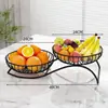 Plato de frutas de alto valor estético, plato de frutas estilo nórdico para la sala de estar, popular estante de almacenamiento en línea para bocadillos y frutas secas