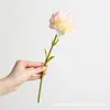 Buquê de flores de seda de cravo artificial para o Dia dos Professores, presentes para o Dia das Mães, decoração de casamento e flores artificiais decorativas