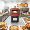 Forno de pizza comercial, forno de pizza de rede de restaurantes, forno de aquecimento rápido para pão e pizza, forno de pizza personalizado, forno de cerâmica