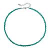 Joyería Transfronteriza Europea y Americana Estilo Ins Lujo Ligero Collar de Cristal de Vidrio Multicorte para Mujer Collar Sencillo de Moda de Alta Gama