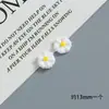 Acessórios de Resina Flor Margarida Colorida Pequena DIY Cola de Creme Capa de Celular Ímã de Geladeira Furo Fivela de Sapato Acessórios para Cabelo