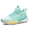Zapatillas de baloncesto de talla extragrande, zapatillas de combate reales, botas de competición de malla transpirables, zapatillas para correr con sonido de fricción, zapatillas deportivas para hombre