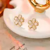 Pendientes para Mujer Aguja de Plata S925 Artefacto para el Cuidado del Oído Pendientes de Nicho Estilo Bosque Mini Pendientes Elegantes Versátiles Joyería