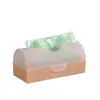 Cubo de basura dispensador de bolsas de basura caja dispensadora caja de almacenamiento de cocina sin rastro dispensador de bolsas caja de almacenamiento de gabinete montado en la pared doméstico