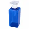 Suministrado Directamente por el Fabricante, Botellas Cuadradas Azules para Loción, Botellas con Dispensador, Botellas para Champú, Botellas de Tamaño Viaje, Soporte para Personalización y Suministro al por Mayor