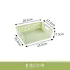 Cesta de almacenamiento de plástico, caja de almacenamiento de bocadillos para escritorio, estante de almacenamiento, cesta de almacenamiento, cesta de almacenamiento rectangular, cesta de baño
