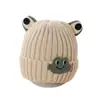 Gorro de Lana de Dibujos Animados para Bebé de Otoño e Invierno Gorro de Punto para Niños Protección para los Oídos Niños y Niñas Cálido Resistente al Viento Gorro de Invierno para Bebé