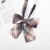 Corbata Marrón Camisa DK Estudiante Varón Estilo Preppy Rayas Marrones Retro Decoración Libre Corbata jk Accesorios Femeninos