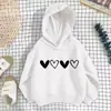 Sudadera con Capucha para Niña 2026 Nueva Estampado de Leopardo Corazón Macarrón Primavera y Otoño