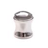 Sello de Silicona para Nail Art Electrochapado Grande Cabeza de Sello Totalmente Transparente 3.8cm con Tapa Herramienta de Impresión DIY Herramienta para Nail Art