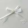 Accesorios de Lazo de Cinta de Encaje con Forma de Corazón Pasador Funda para Teléfono Calcetines Flor de Zapato Accesorios de Pétalos Ropa de Muñeca