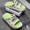Pantuflas para Hombre Antideslizantes, Sin Olor y a Prueba de Ruido, Sandalias de Tira Trasera de Suela Gruesa para Hombre, Sandalias con Sensación de Caca, Zapatos de Playa, Pantuflas de Verano para Exterior para Hombre