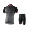 Traje de ciclismo de verano estampado de manga corta, transpirable, de secado rápido, para bicicleta de montaña, ajustado para hombre, serie Z10