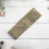 Faixa de Cabeça Costurada Lisa Colorida Transfronteiriça, Lenço de Cabeça Doce e Fashionável Estilo Ins Primavera-Verão, Faixa de Cabeça Esportiva Elástica Absorvente de Suor