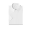 Gangazo Conjunto de Dos Piezas para Hombre: Camisa Blanca y Pantalón, Ropa Formal de Color Sólido, Camisa de Hombre para el Trabajo y el Viaje