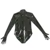 Latex Amônia Sexy Tridimensional Decote Profundo Peça Única Mb09 Luvas Justas Body Completo Erótico Roupa Sexy Couro Envernizado Modelador