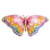 Nuevo globo de aluminio con forma de mariposa, color rosa, mariposa láser, globo de aluminio, decoración para fiesta de cumpleaños