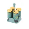 Juego de Botes para Condimentos y Aceite Sellado a Prueba de Humedad Botella de Condimentos para el Hogar Gran Capacidad Portátil Botella de Vidrio para Condimentos Fabricante Venta al por Mayor