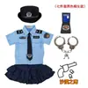 Ropa Pequeña de Policía para Niños, Trajes de Ropa para Niños, Uniformes Militares, Ropa de Verano para Niños y Niñas, Disfraces Pequeños de Policía de Tráfico para Bebés, Juego de Rol