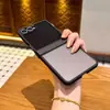 Funda blanda adecuada para el teléfono plegable pequeño Samsung Z Flip 7, con bordes suaves alrededor del eje central, funda protectora magnética para Z Flip 6/5/4