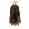Temu Exportación Transfronteriza Venta Caliente Europea y Americana Crochet para Cabello Fibra Química Passion Twist Crochet para Cabello
