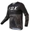 Ropa de Ciclismo de Descenso con Estampado de Zorro de Verano Transpirable de Manga Larga para Hombre Ropa Personalizada de Carreras para Motocicleta Todoterreno