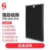 Huixi Adapta Filtro Purificador de Ar Panasonic F-VXG70C/ZXGP70C/ZXGD70C Filtro ZXGE70