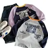 Camada Base de Outono Infantil Muno Algodão Puro Roupa Infantil Meninos Estilo Coreano Versátil Manga Raglan Bebê Desenho Animado Fofo Top
