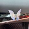 Saída de Ar Condicionado Borboleta Móvel Pequenos Enfeites Decoração de Console de Carro Decoração de Carro para Menina Borboleta Curativa