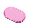 Empaque de nitrilo pp Cubierta ovalada para toallitas húmedas creativa Tapa de sellado de empaque con forma especial extraíble Flip tamaño grande pequeño lote de color