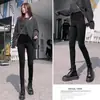 Leggings Jeans de Maternidad Estilo Primavera y Otoño Ropa Exterior 2026 Estilo Nuevo Período de Embarazo Otoño e Invierno Con Felpa Ropa de Otoño para Madre Embarazada