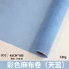 Papel de Embrulho Colorido de Linho em Rolo Flor Floricultura Artesanal Material DIY Malha Impermeável Rolo de Linho Atacado
