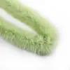Em Estoque Atacado Tiras de Pelo Sintético de Raposa 6cm, Acabamento Decorativo para Punhos de Capa Hanfu, Acessórios de Vestuário de Pelo de Visão