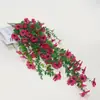 45 Peças de Eucalipto Artificial Violeta para Pendurar na Parede Arranjo de Flores de Eucalipto para Decoração de Casamento Pendente de Parede e Decoração Suspensa