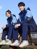 Uniformes Escolares de Primavera e Verão para Alunos do Ensino Fundamental II, Conjuntos de Manga Longa e Curta para Alunos do Ensino Fundamental I, Fundamental II e Médio, Estilosos e Simples, Logo Personalizável