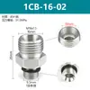 Adaptador hidráulico acero 45# Yonghua cono de 24 grados férula sello ED fitting para manguera 1CB 1CM 1DB 1DM