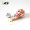 Botella de Bombilla de 100 ml, Botella Sellada para Snacks con Tapa, Botella de Plástico Transparente con Tapa para Bebidas y Refrescos, Botella de PET de Grado Alimenticio