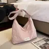 Bolsa Tote Rosa de Gran Capacidad Versátil de Venta Caliente en Verano para Mujer 2026 Nueva Tendencia Bolso de Hombro para Viajes y Uso Diario
