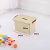 Caja de Almacenamiento de Plástico Caja de Almacenamiento Organizadora Maleta de Almacenamiento Artículos para el Hogar Caja Creativa para Almacenar Edredones Ropa