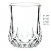 Vaso de vidrio de alta transparencia Jindalai para uso doméstico, vaso simple para agua, vaso para jugo, taza multifuncional para café, taza de lujo ligero estilo ins
