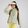 Ropa de Protección Solar para Hombre Estilo Montaña para Exteriores, Protección UV de Verano, con Capucha para Mujer, Ligera, Transpirable, de Secado Rápido, Ropa de Protección Solar para Senderismo y Pesca