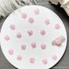 Accesorios Populares de Xiaohongshu para Uñas con Brocado de Nube y Estrellas, Decoraciones de Uñas Luminosas Translúcidas Estilo Francés, Accesorios para Aretes DIY