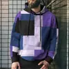 Suéter con capucha para hombre interesante impresión 3D costura de simulación cuadros sudadera deportiva para hombre nuevo transfronterizo europeo y americano