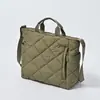 Bolsa de Lona para Viajes Diarios de Gran Capacidad para Mujer 2025 Nueva Moda Bolso Tote de Lona Bolso Cruzado de un Solo Hombro Bolso de Hombro de Moda