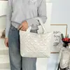 Nova Bolsa Tote de PU em Formato de Coração para Almoço para Trabalhadores de Escritório, Bolsa de Mão Portátil para Compras, Bolsa de Armazenamento para Itens Diversos