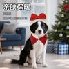 T Novo Estilo Laço de Natal Chapéu de Pelúcia Roupa para Animal de Estimação Acessório para Animal de Estimação Cachecol para Pescoço Adereço de Cabeça Fabricante Atacado em Estoque