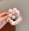 Diadema de Gato a Cuadros de Encaje Color Caramelo para Todo el Cuerpo, Cuerda para Cola de Caballo Estilo Dulce y Lindo para Niña, Accesorio para el Cabello al por Mayor