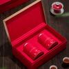 Caja de regalo de té negro de árbol viejo de alta calidad, caja de regalo de té negro salvaje universal Half Jin Junmei, caja vacía