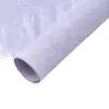 Papel Artesanal Puro com Padrão de Água, Papel Amassado em Relevo com Arte Floral, Materiais Atacado para Floriculturas, Papel de Embrulho com Textura Tingido Naturalmente